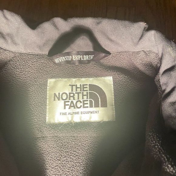 Charcoal Black/Grey The North Face Jacket - Picture 4 of 5